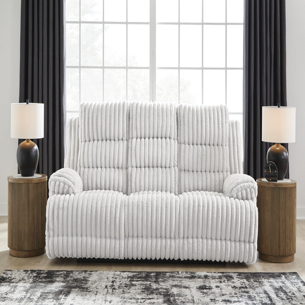 Rhines Falls Power Reclining Sofa with Drop Down Table (PC42804-SI) - Image 2