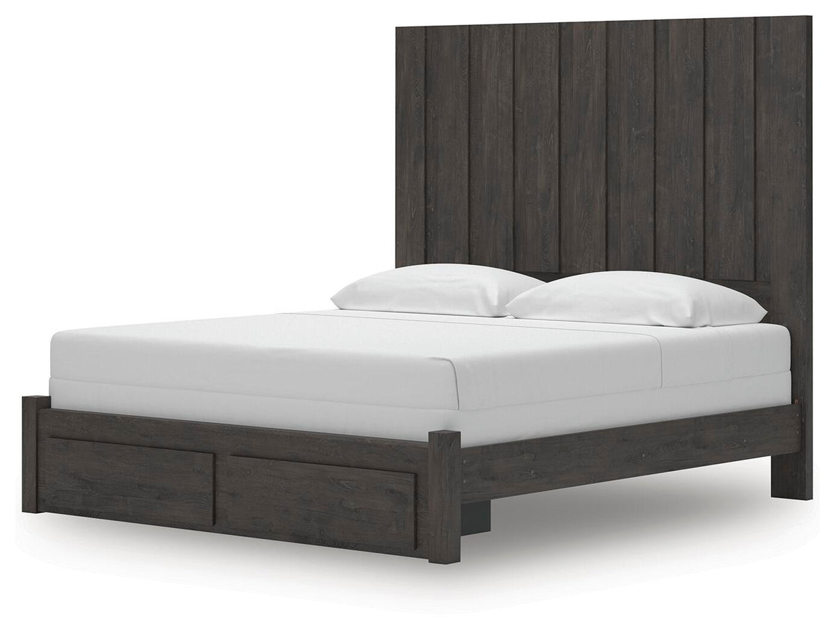 Fraluna King Panel Storage Bed (PCB3370-SI) - Image 2