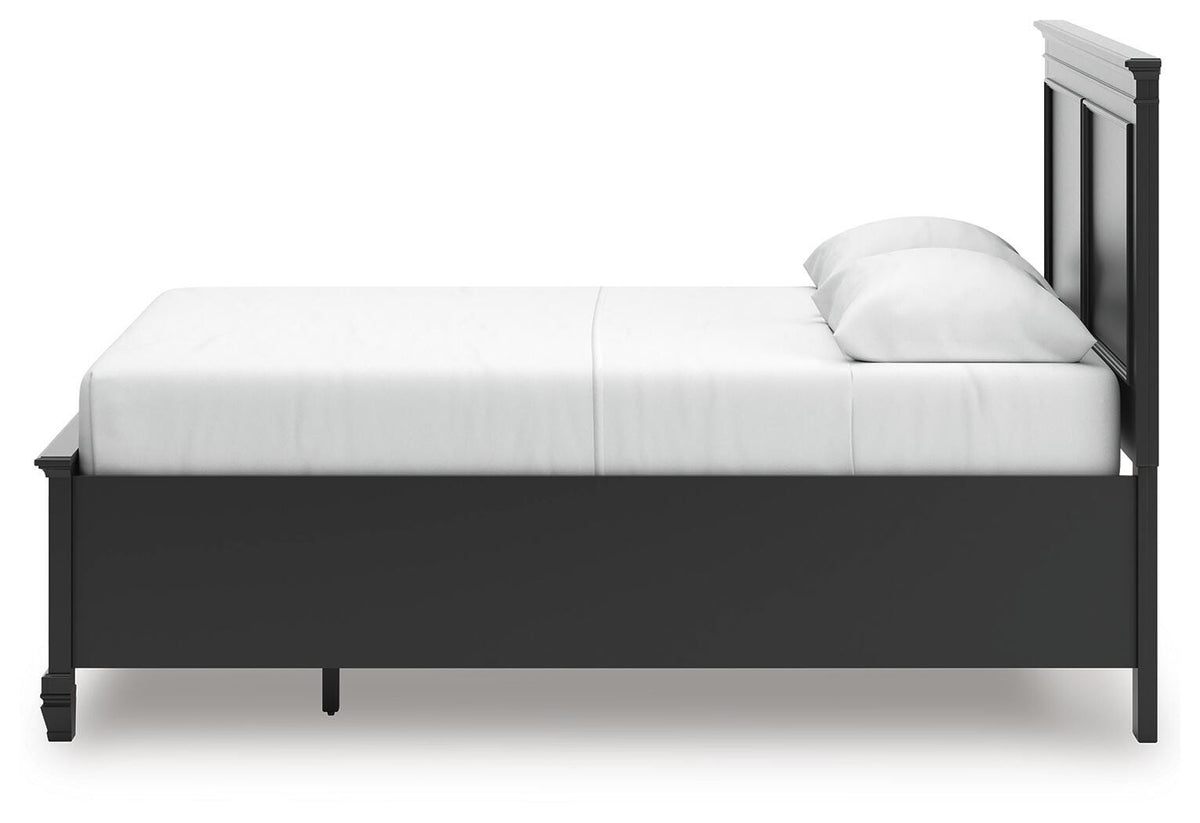 Lanolee Panel Storage Bed - Black  (B687-SI) - Image 8