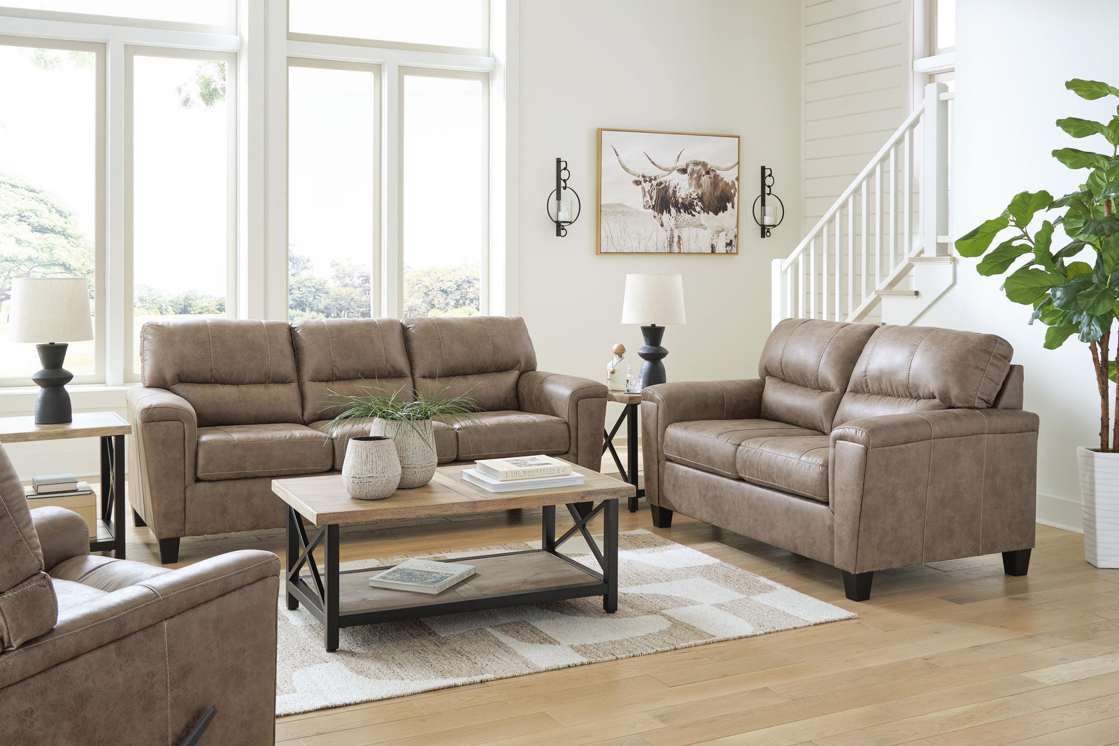 Navi Sofa, Loveseat and Recliner (94004-SI) - Image 17
