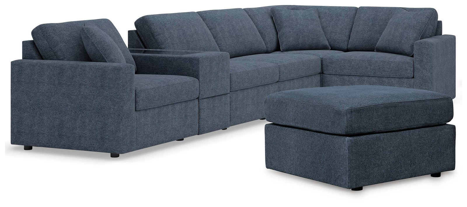 Modmax 6-Piece Sectional and Ottoman (92121-SI)