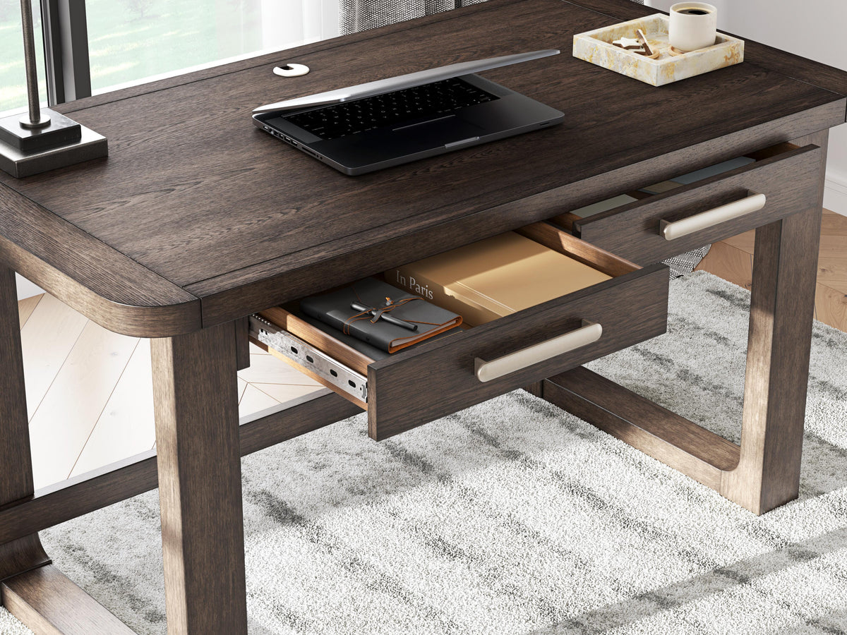 Breckington 56 Home Office Desk (H556-SI) - Image 10