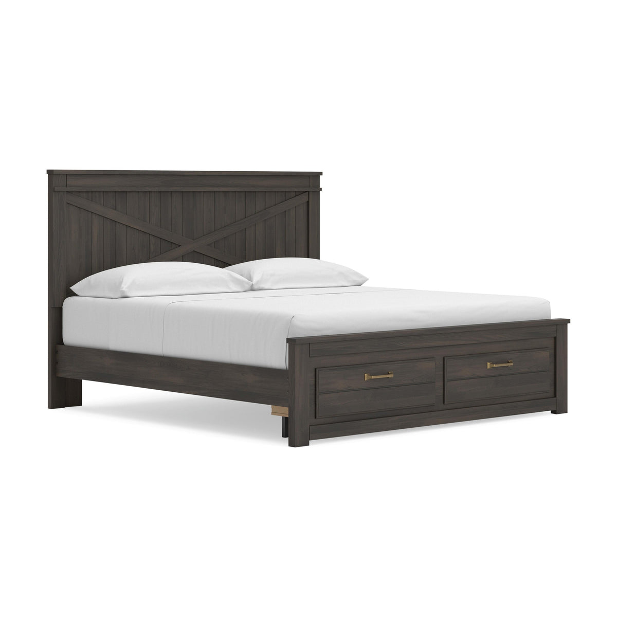 Vonitta Bay King Panel Storage Bed (PCB2648-SI)