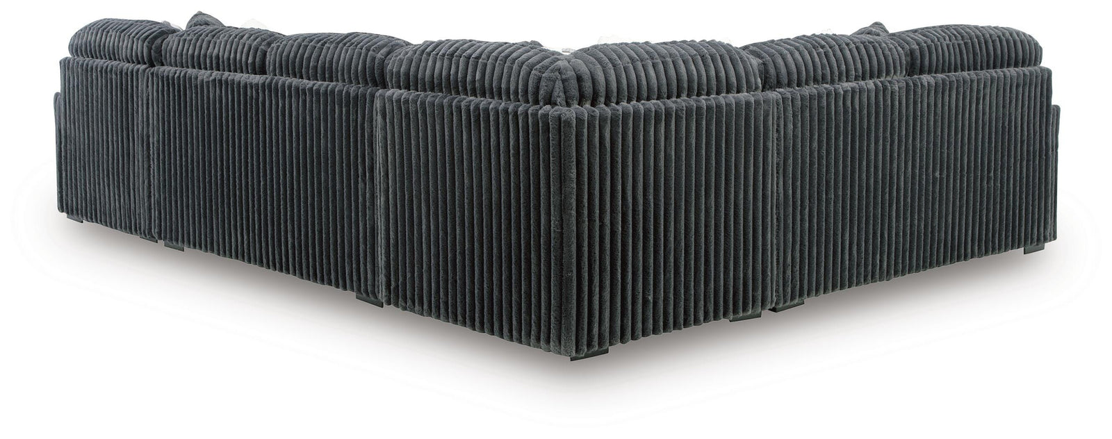 Midnight-Madness 4-Piece Sectional with Chaise (98105-SI) - Image 3