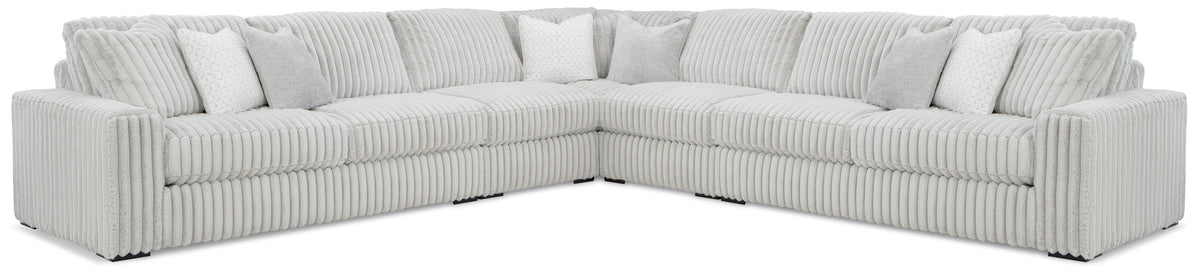 Stupendous 5-Piece Sectional (25903-SI)