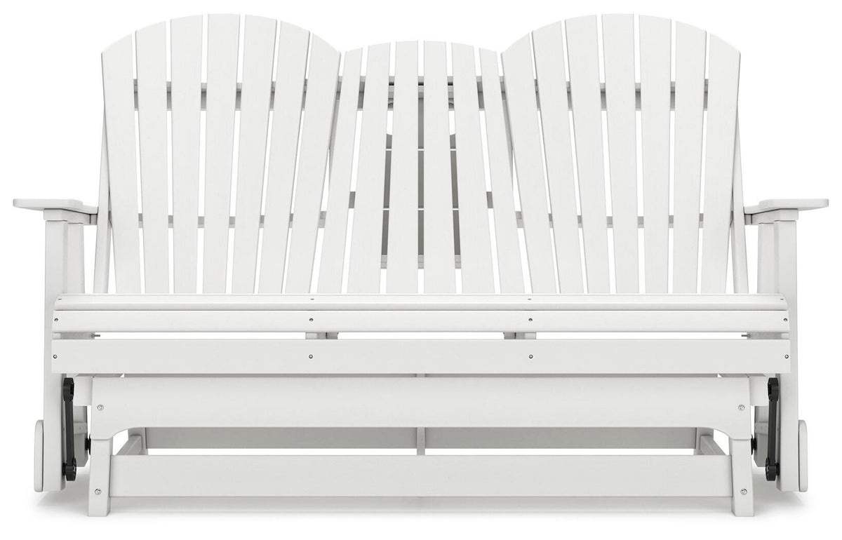 Hyland Wave Outdoor Glider Loveseat (P111-SI) - Image 14