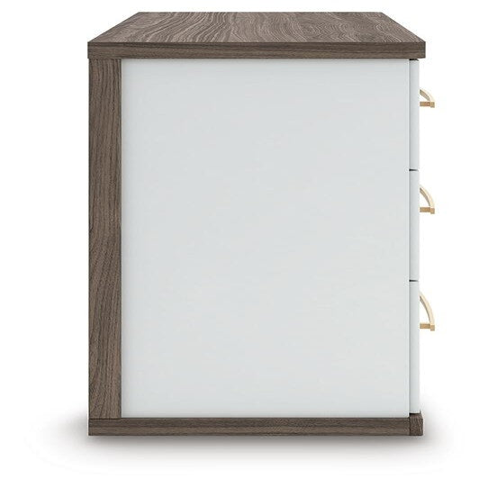 Kendanport Dresser and 2 Nightstands (PCB1108-SI) - Image 5