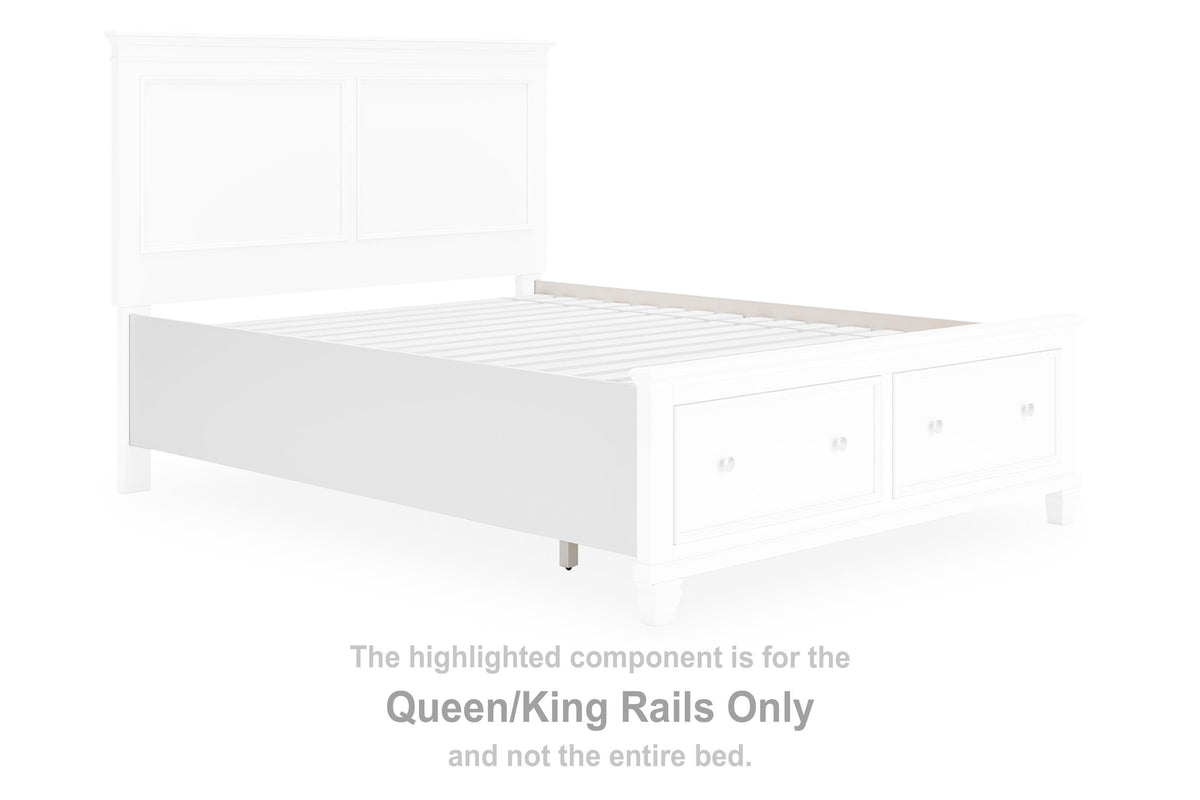 Fortman Rails - White  (B680-SI)