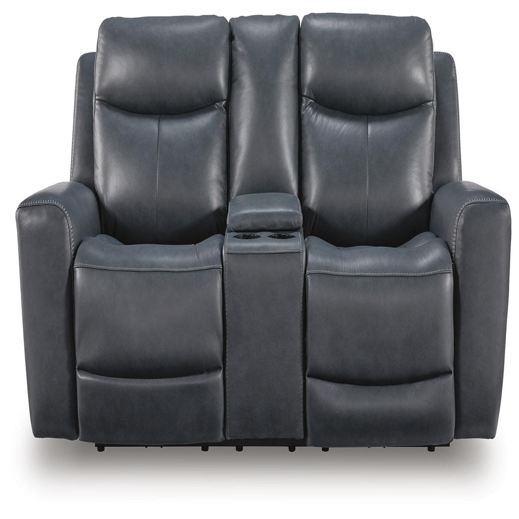 Bexhurst Power Reclining Loveseat (PCU12100-SI)
