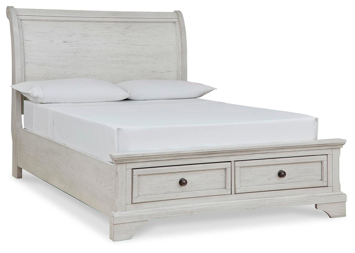 Robbinsdale Sleigh Storage Bed, Dresser and Mirror (B742-SI) - Image 4