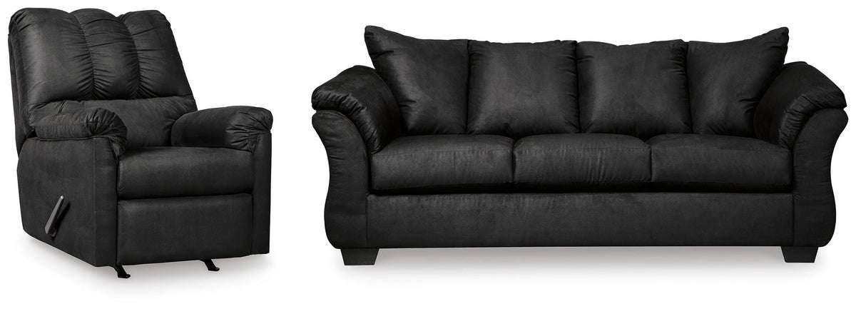 Darcy Sofa and Recliner (75008-SI)