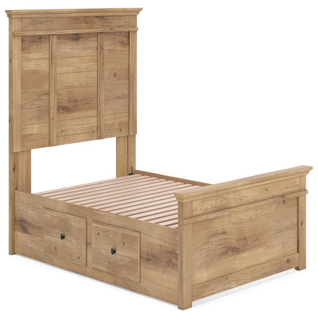 Makidern Full Panel Storage Bed (PCB1170-SI) - Image 2