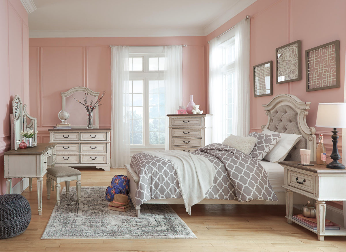 Realyn Nightstand (Youth) - Chipped White  (B743-SI) - Image 7