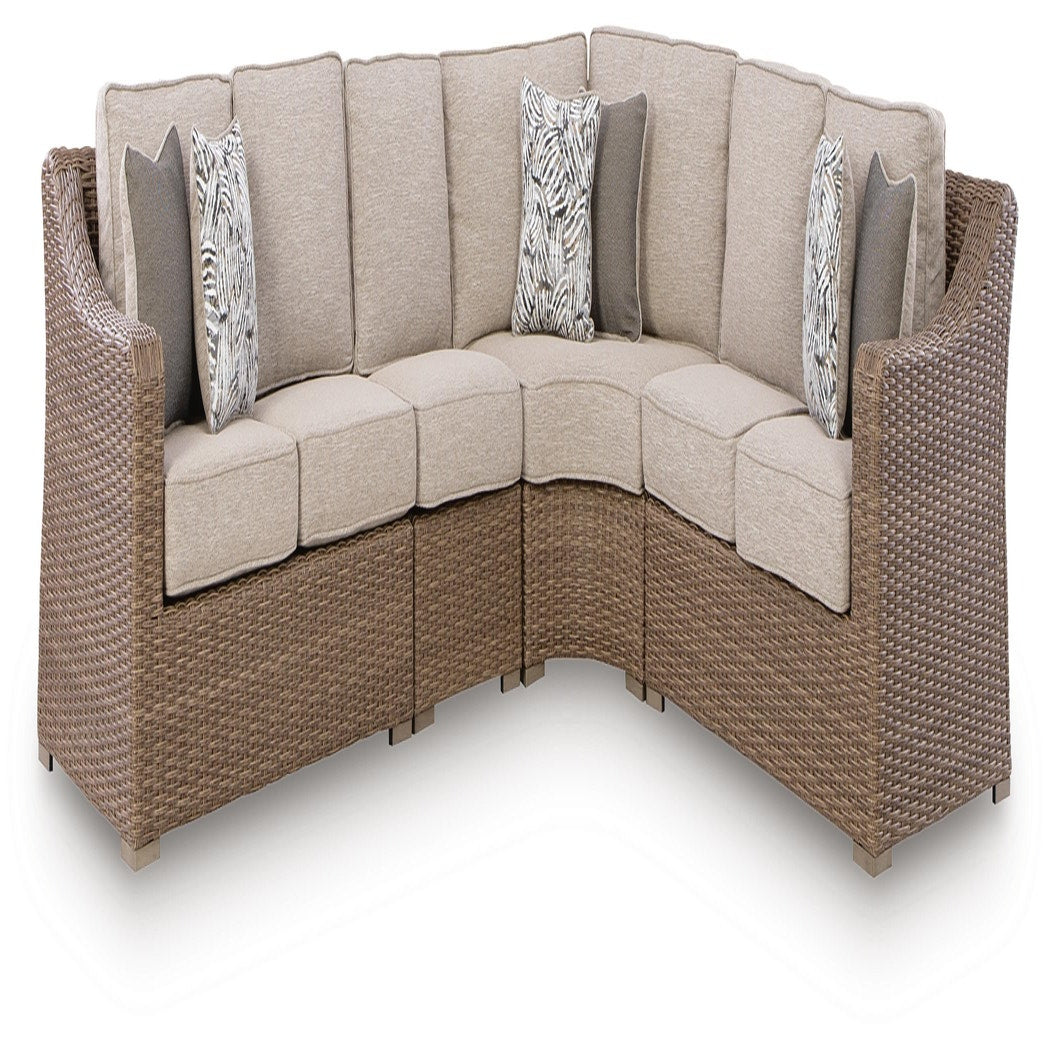 Laguna Heights 4-Piece Outdoor Sectional (PCP790-SI)