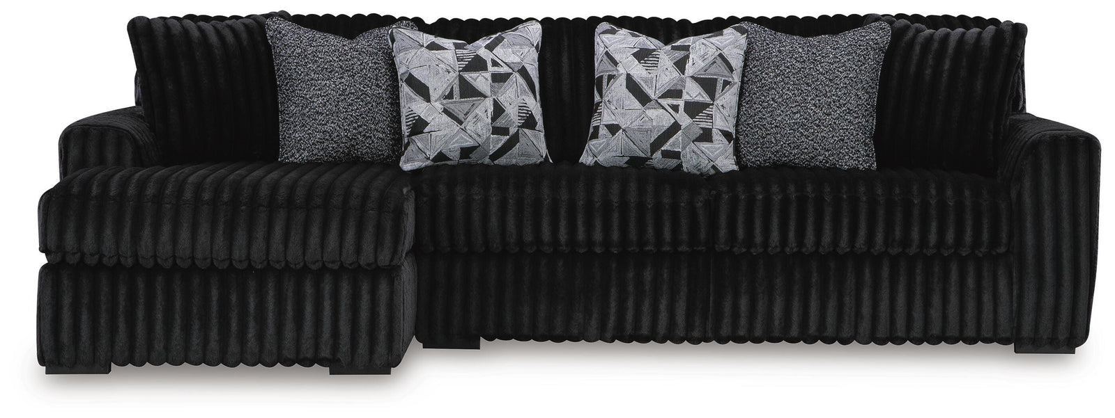 Midnight-Madness 2-Piece Sectional Sofa with Chaise (98103-SI)