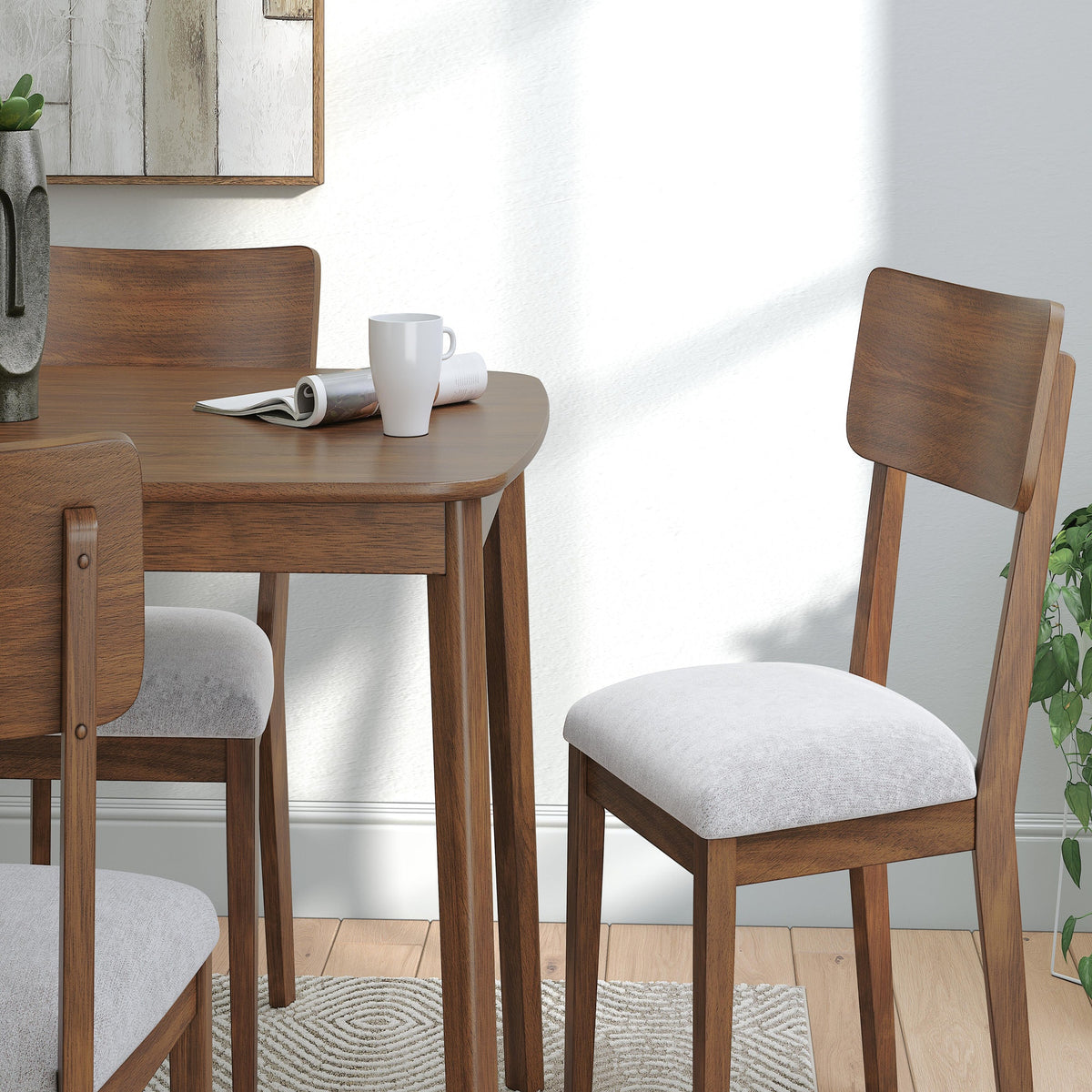 Tameride Dining Table and 4 Chairs (Set of 5) (PCD609-SI) - Image 17