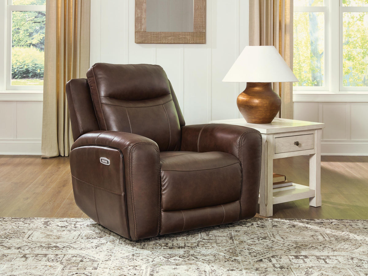 Gravier Power Reclining Loveseat with Console (U13301-SI) - Image 2