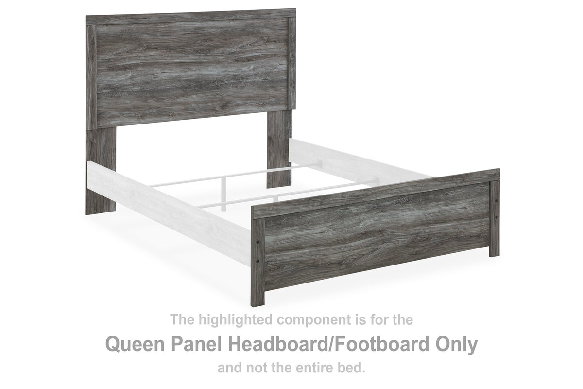Bronyan Panel Headboard/Footboard - Dark Gray  (B1290-SI) - Image 4
