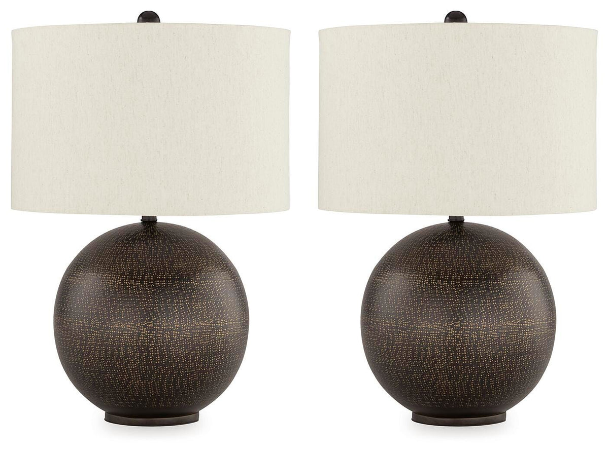 Hambell Table Lamp (Set of 2) (L207434-SI)