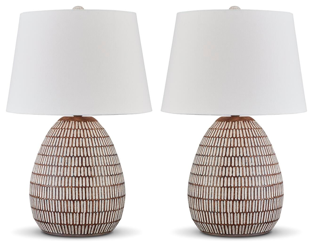 Darrich 2-Piece Lamp Set (L235804-SI)