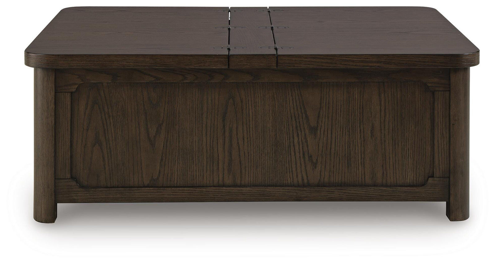 Breckington Coffee Table With Storage - Dark Brown  (T678-SI) - Image 3