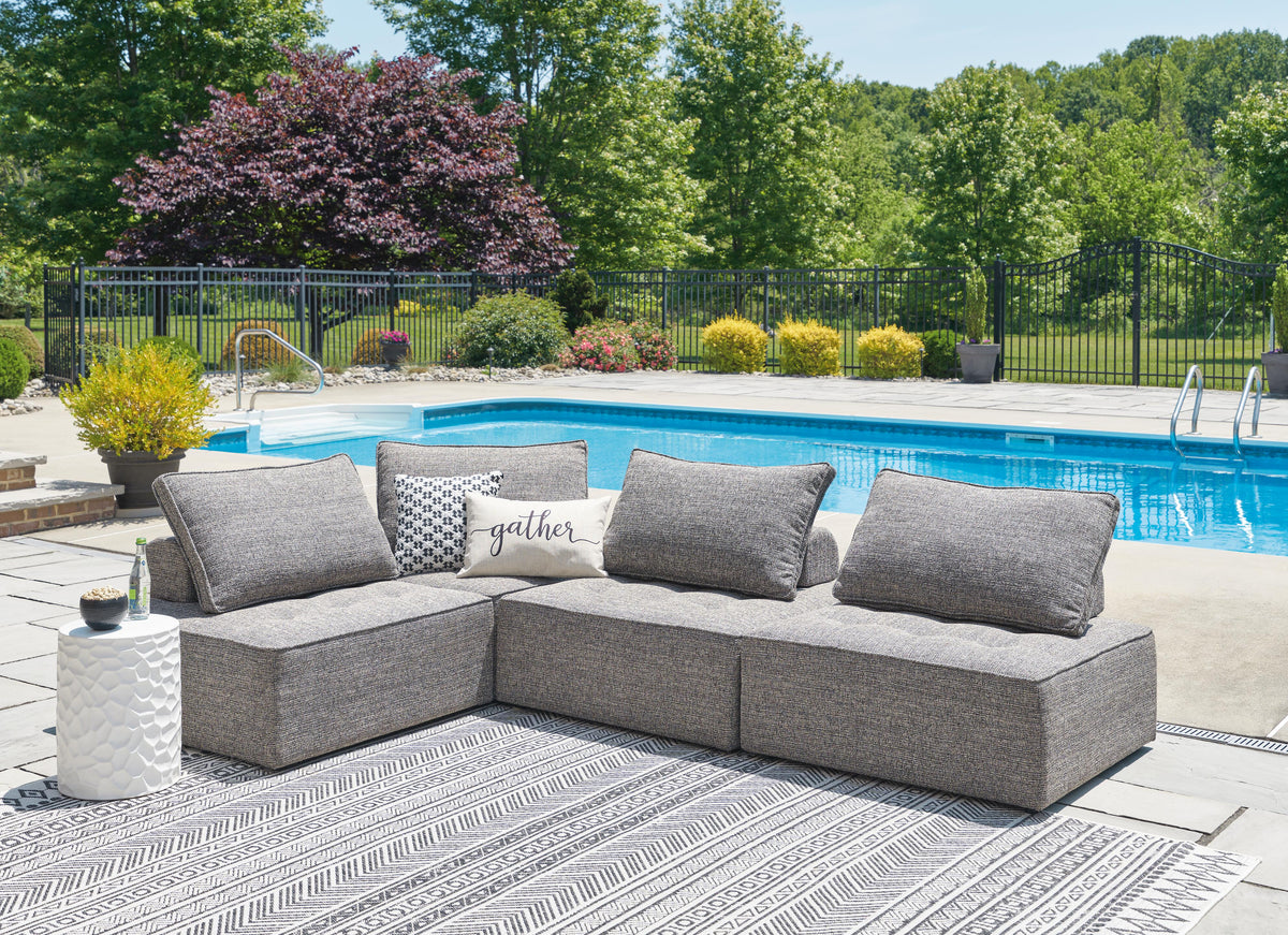 Bree Zee 4-Piece Outdoor Sectional (P160-SI) - Image 4