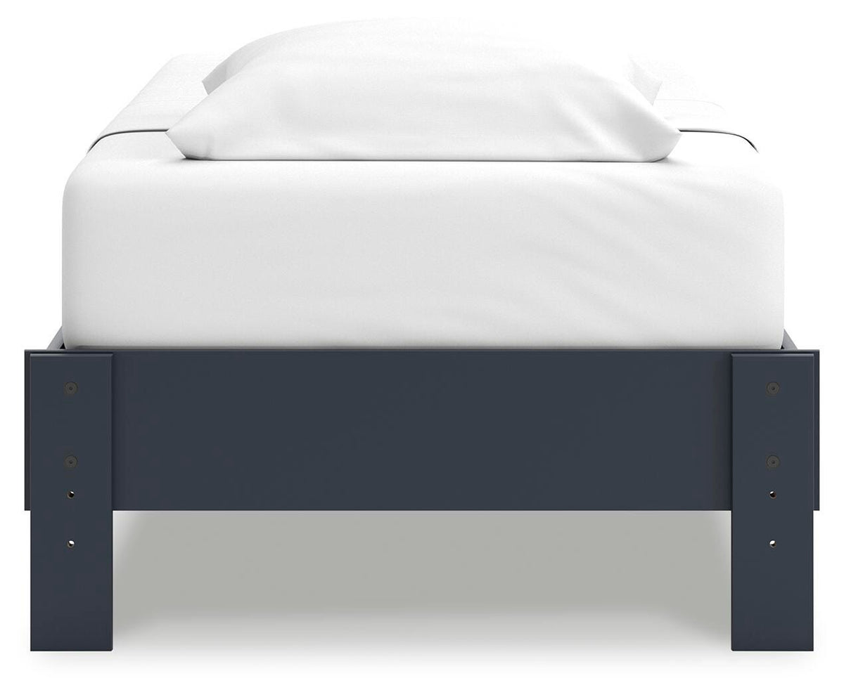 Simmenfort Platform Bed (Youth) - Navy Blue  (EB1528-SI) - Image 11