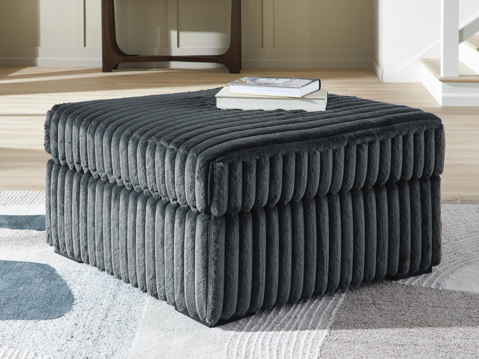 Midnight-Madness Left-Arm Facing Corner Chaise (98105-SI) - Image 6