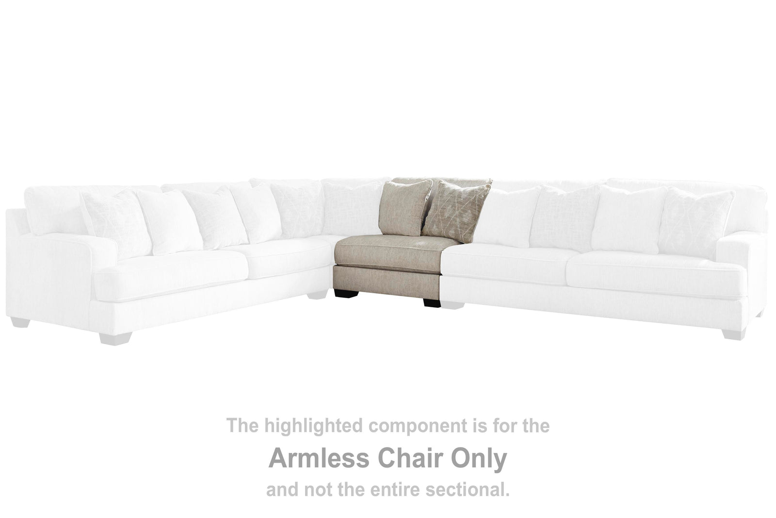 Rawcliffe Armless Chair (19604-SI) - Image 2