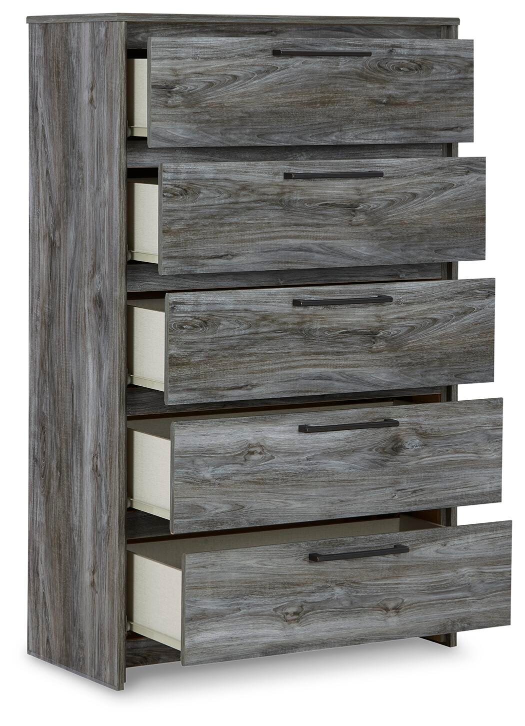 Baystorm Panel Bed, Dresser, Mirror, Chest and Nightstand (B221-SI) - Image 5