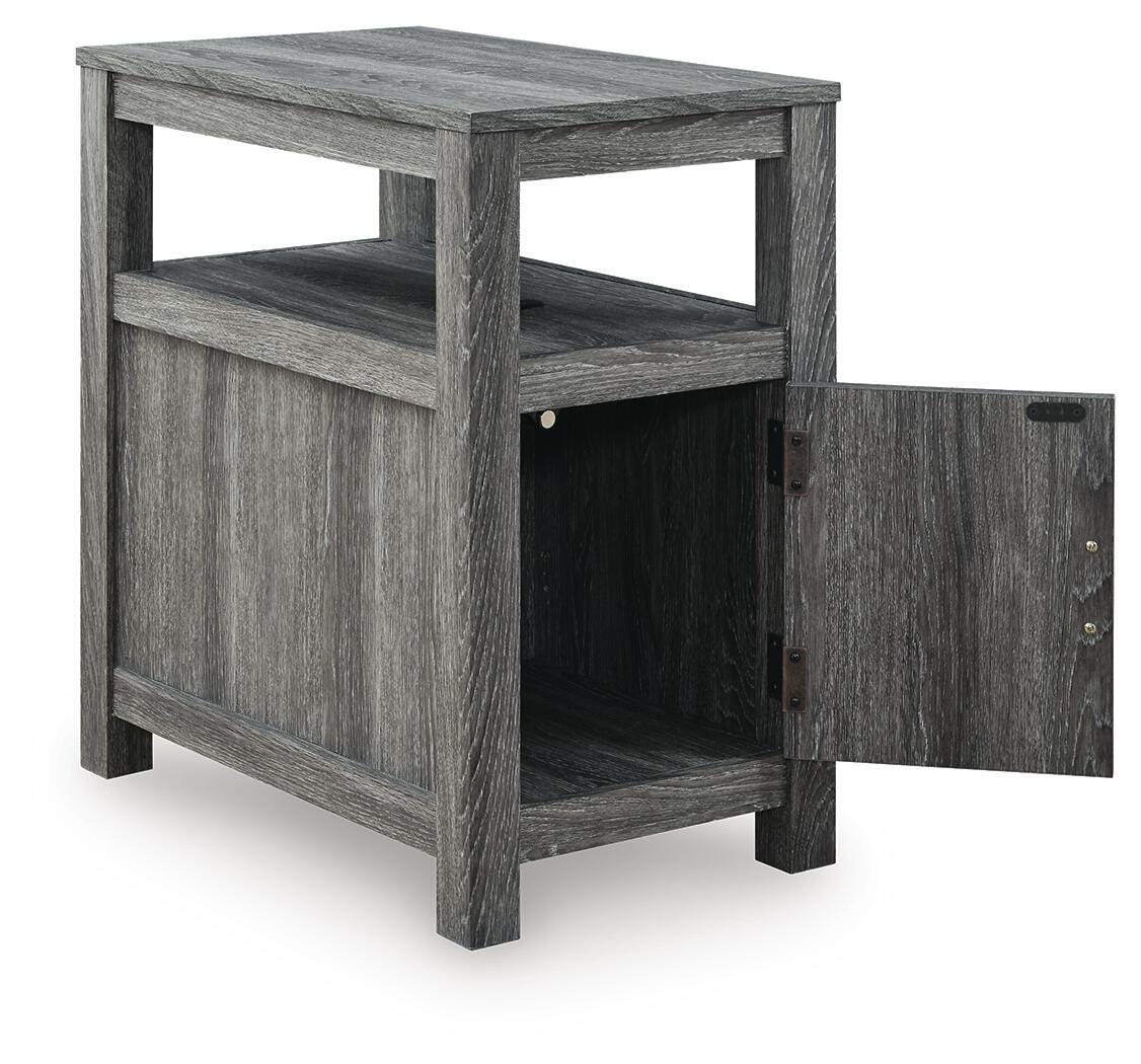 Fendenmore Chairside End Table - Brown/Gray  (T190-SI) - Image 3