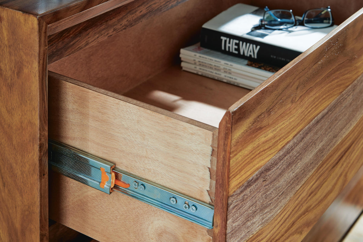 Dressonni Chest of Drawers - Brown  (B790-SI) - Image 8
