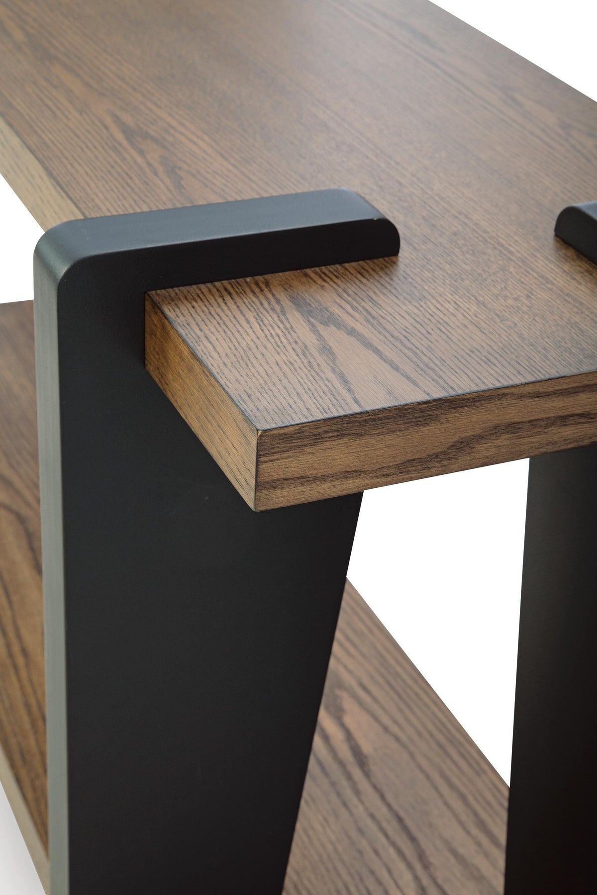 Weathermore Sofa Table - Brown/Black  (T531-SI) - Image 6