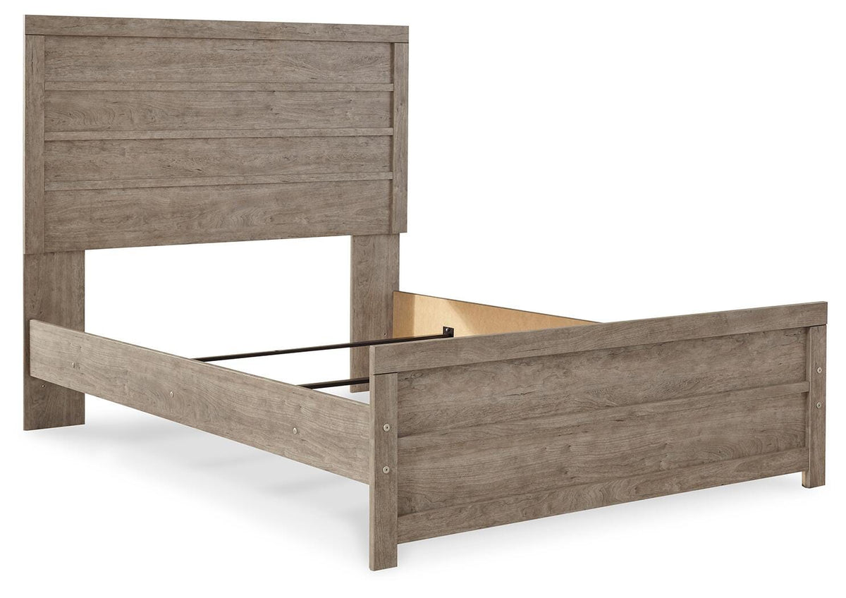 Culverbach Panel Bed, Dresser and Nightstand - Gray  (B070-SI) - Image 6