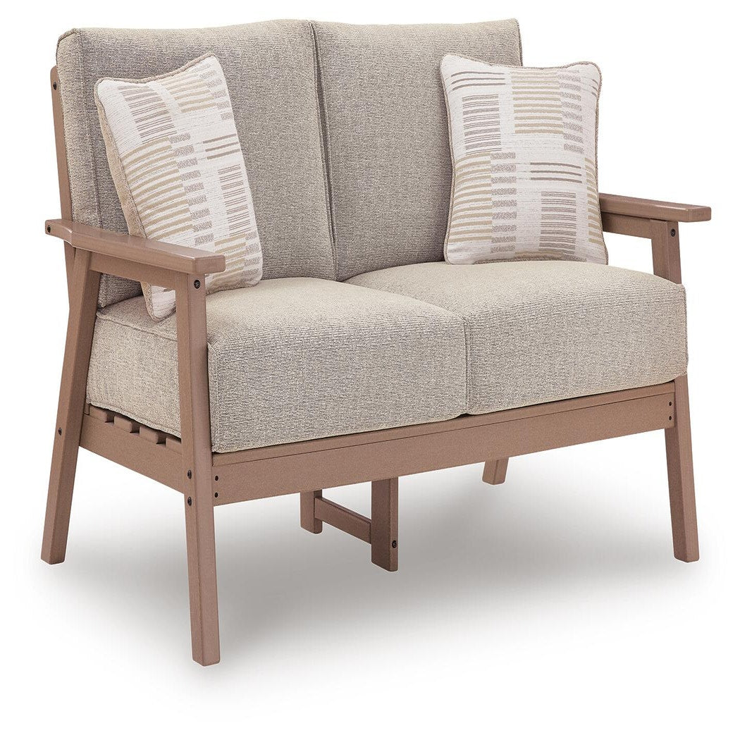 Grover Beach Outdoor Sofa with Cushion (PCP422-SI) - Image 3