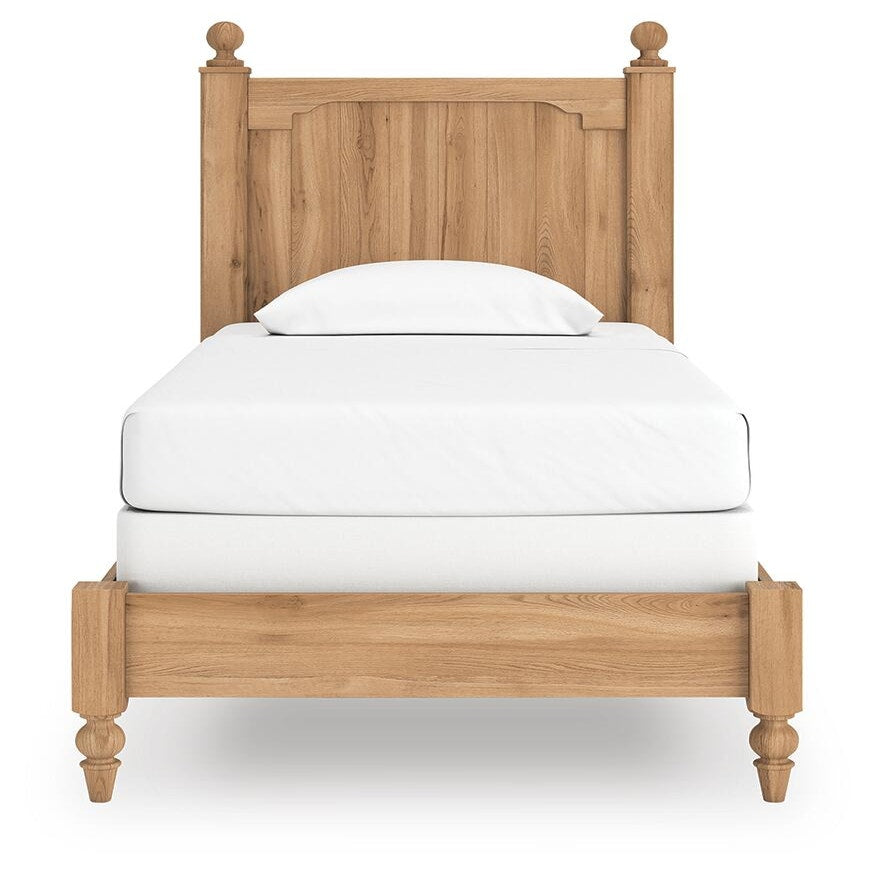 Aleaport Twin Panel Bed (PCB1075-SI) - Image 5