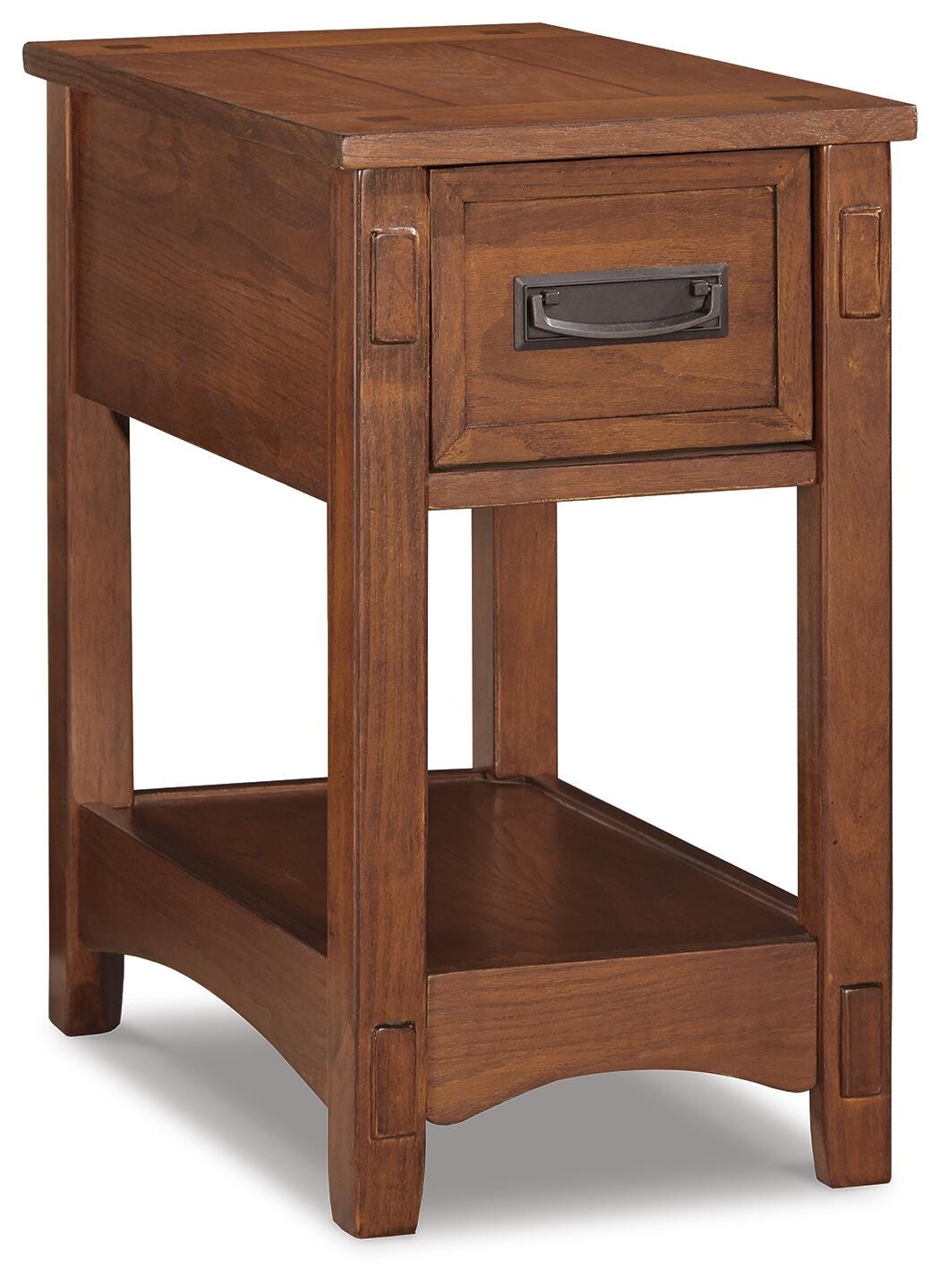 Breegin Chairside End Table - Brown  (T007-SI)