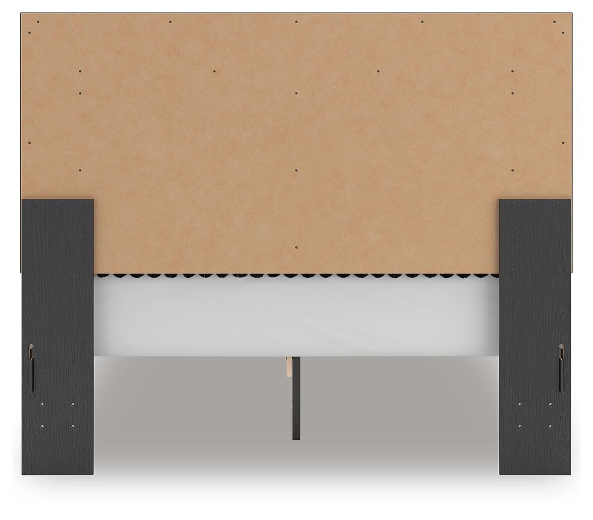 Zuraleus Queen Upholstered Panel Platform Bed, Dresser and Mirror (PCB3380-SI) - Image 12
