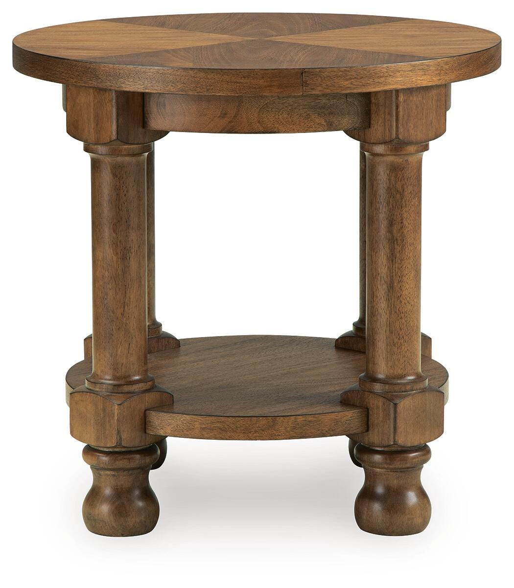 Chadworth End Table - Medium Brown  (T614-SI) - Image 3