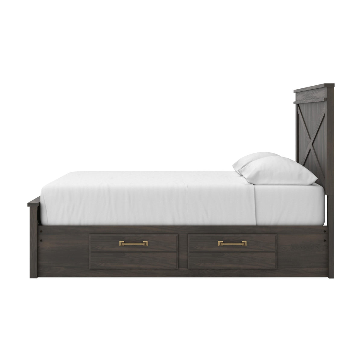 Vonitta Bay King Panel Storage Bed (PCB2648-SI) - Image 8