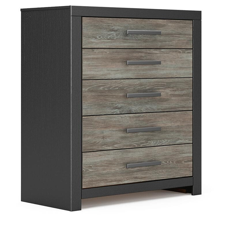 Broachmyn Lighted King Bookcase Headboard (PCB1118-SI) - Image 35