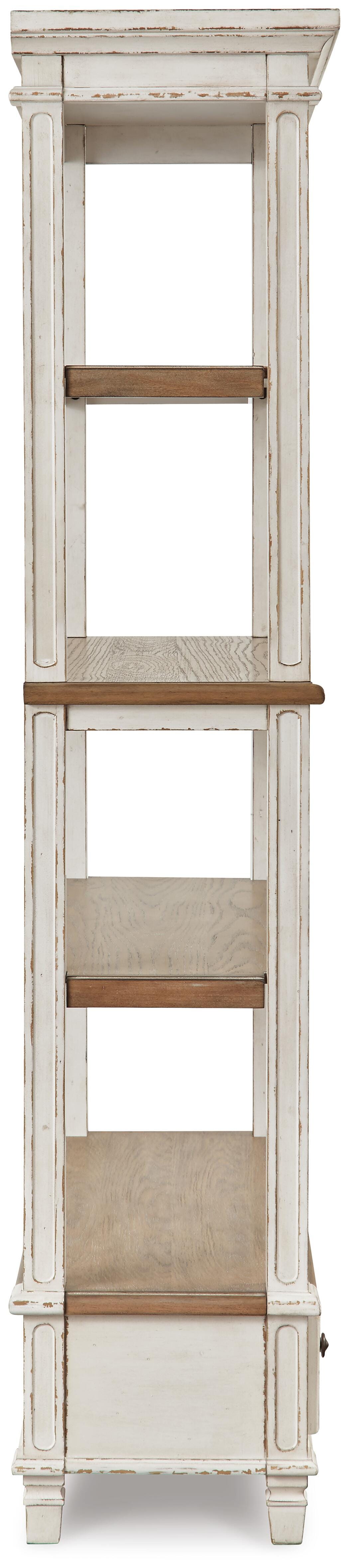 Realyn Desk and Bookcase (H743-SI) - Image 7