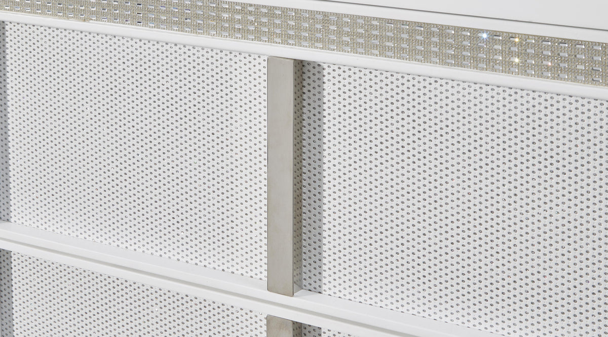 Chalanna Upholstered Storage Bed - White  (B822-SI) - Image 10
