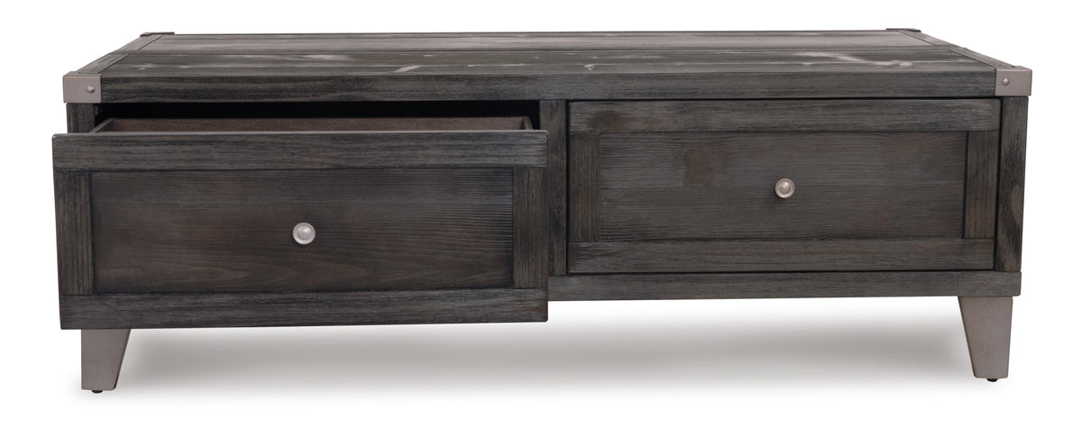 Todoe Coffee Table with Lift Top - Dark Gray  (T901-SI) - Image 10