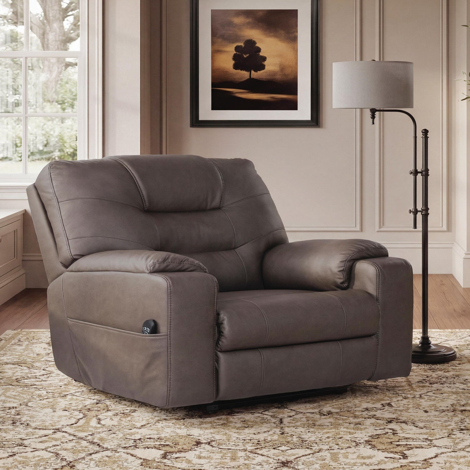Belmone Pike Power Lift Recliner (PC22805-SI) - Image 2