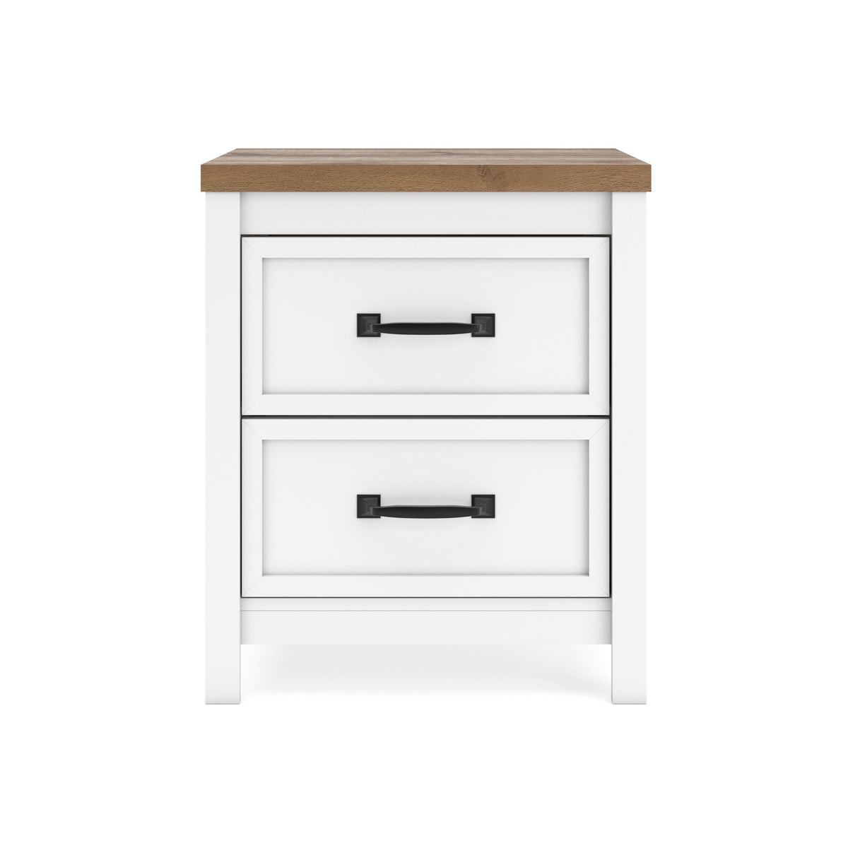Kerisden Nightstand - White/Brown  (EB1480-SI) - Image 5