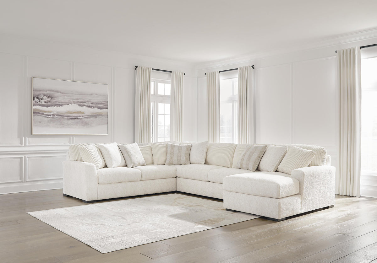 Chessington 4-Piece Sectional with Chaise (61904-SI) - Image 3