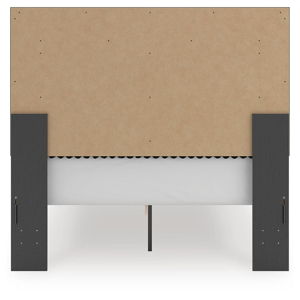 Zuraleus Queen Upholstered Panel Platform Storage Bed, Dresser and Mirror (PCB3380-SI) - Image 13