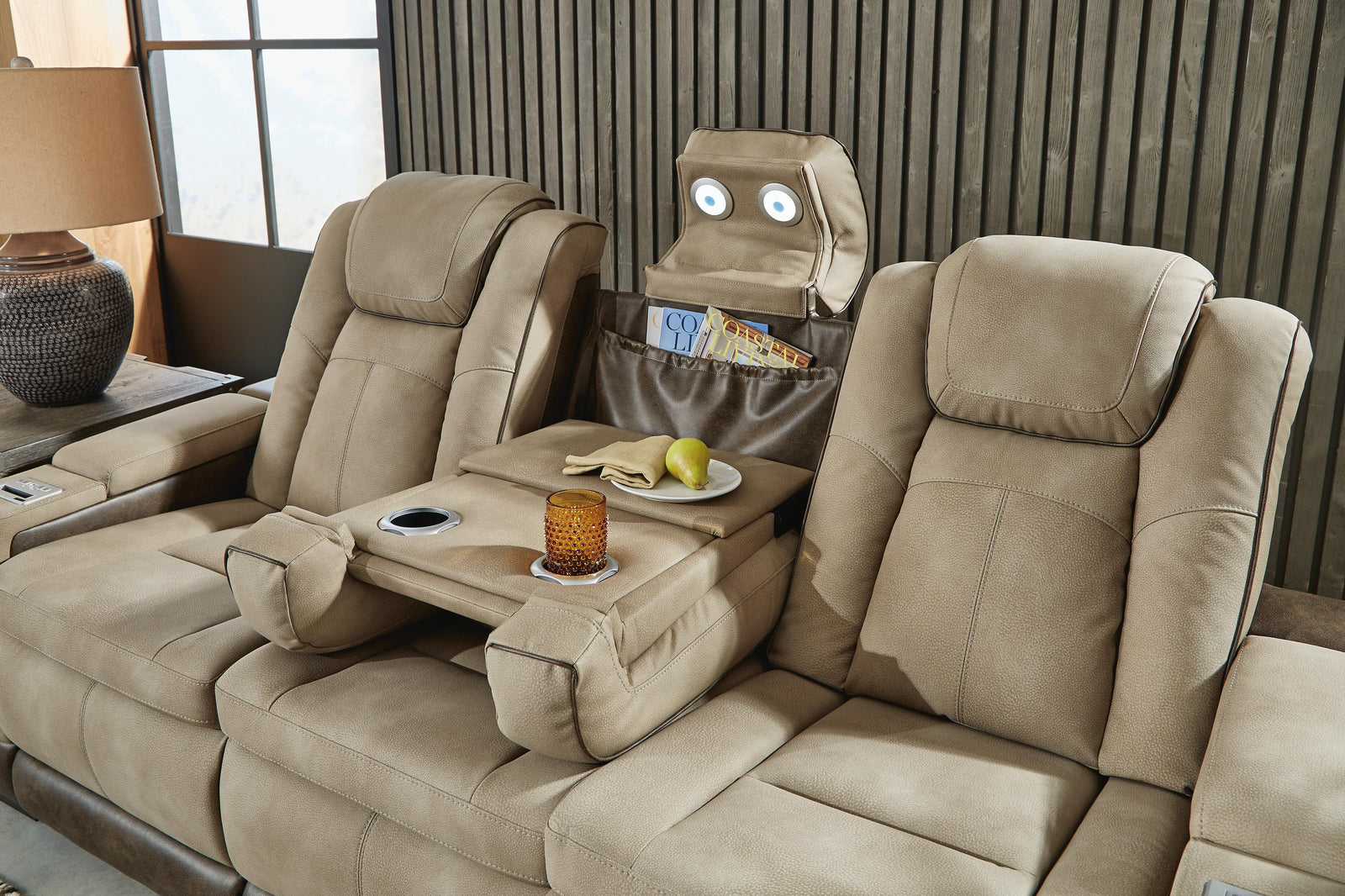 Next-Gen Durapella Power Reclining Sofa and Loveseat (22003-SI) - Image 6