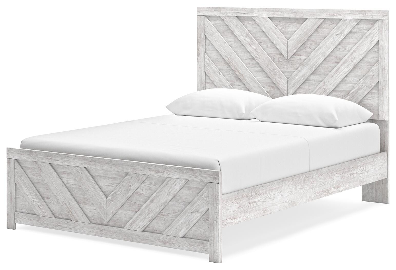 Cayboni Panel Bed, Chest and Nightstand (B3788-SI) - Image 16